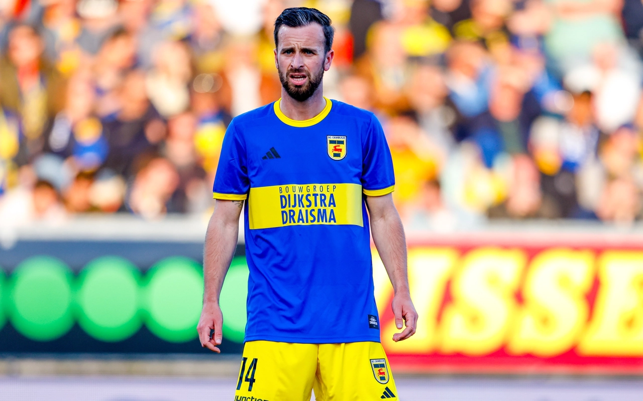 Michael Breij op weg naar Roda JC Kerkrade