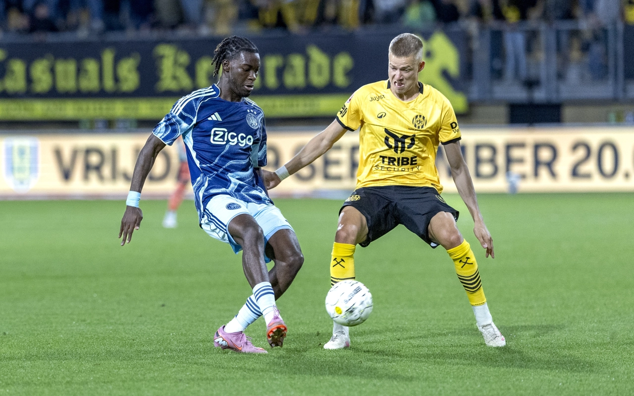 Roda JC verspeelt zege in blessuretijd tegen Jong Ajax