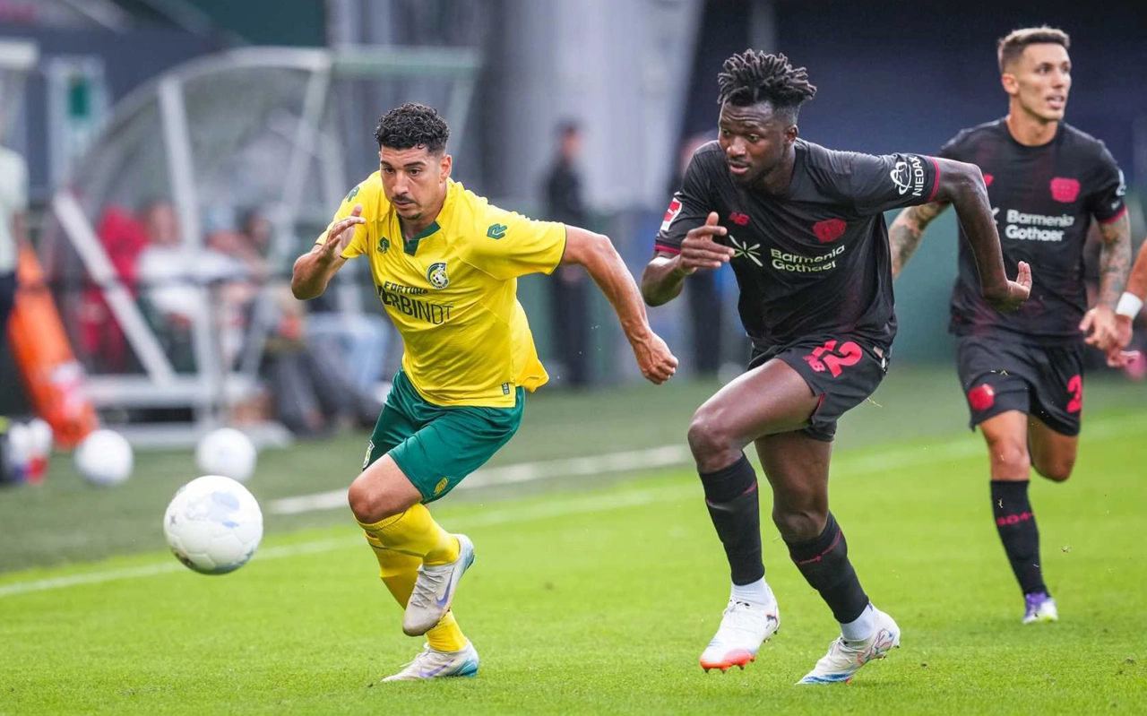 Fortuna Sittard verliest nipt van Bayer Leverkusen (1‑2)