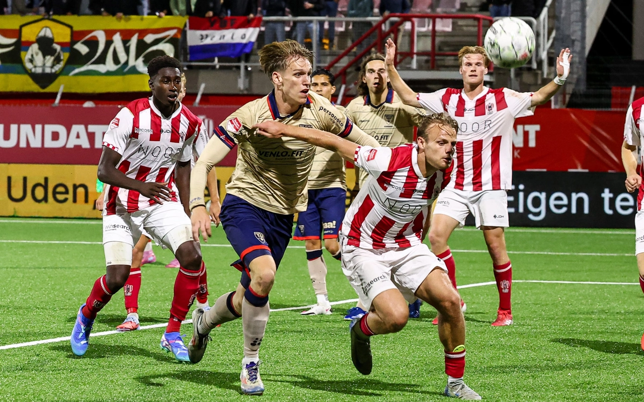 VVV-Venlo onderuit in Oss ondanks comeback in tweede helft
