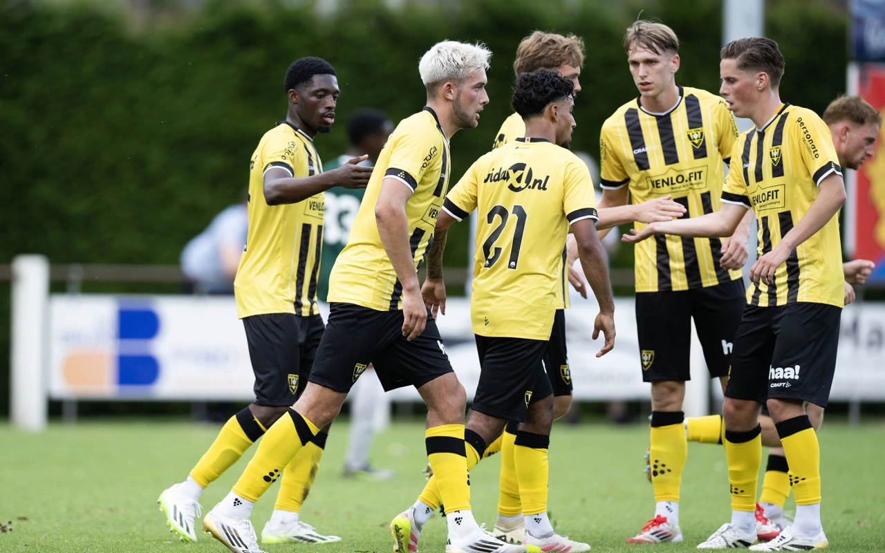 VVV-Venlo begint voorbereiding met ruime zege op Nuenen