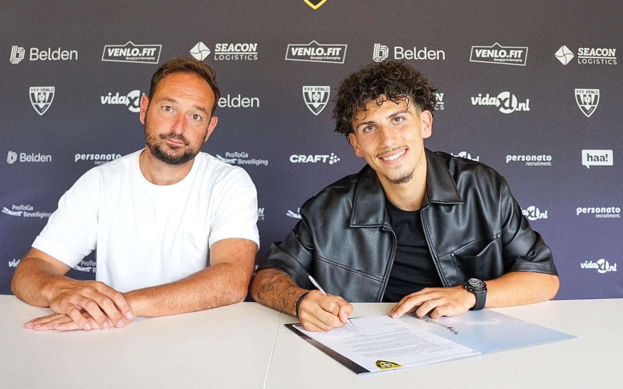 VVV-Venlo verwelkomt Evangelos Soferis als nieuwe aanwinst