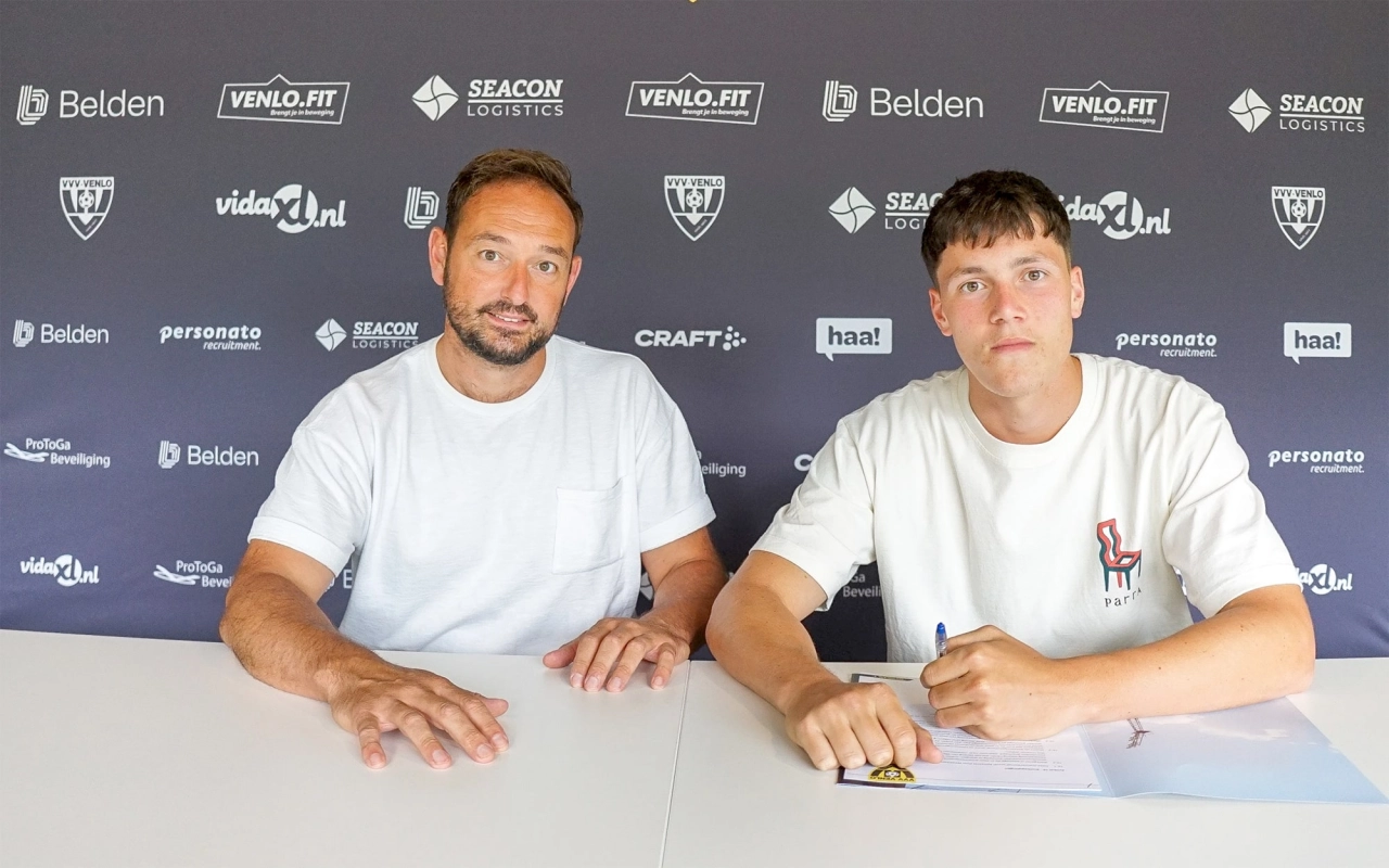 Thomas Reinders tekent meerjarig contract bij VVV-Venlo