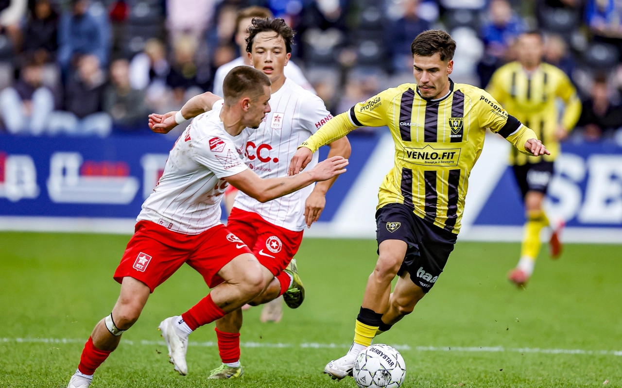 VVV-Venlo wint in slotfase van MVV Maastricht